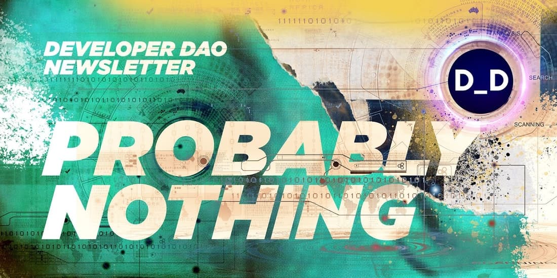 Letter from the Editor, Probably Nothing | Dec 26, 2021