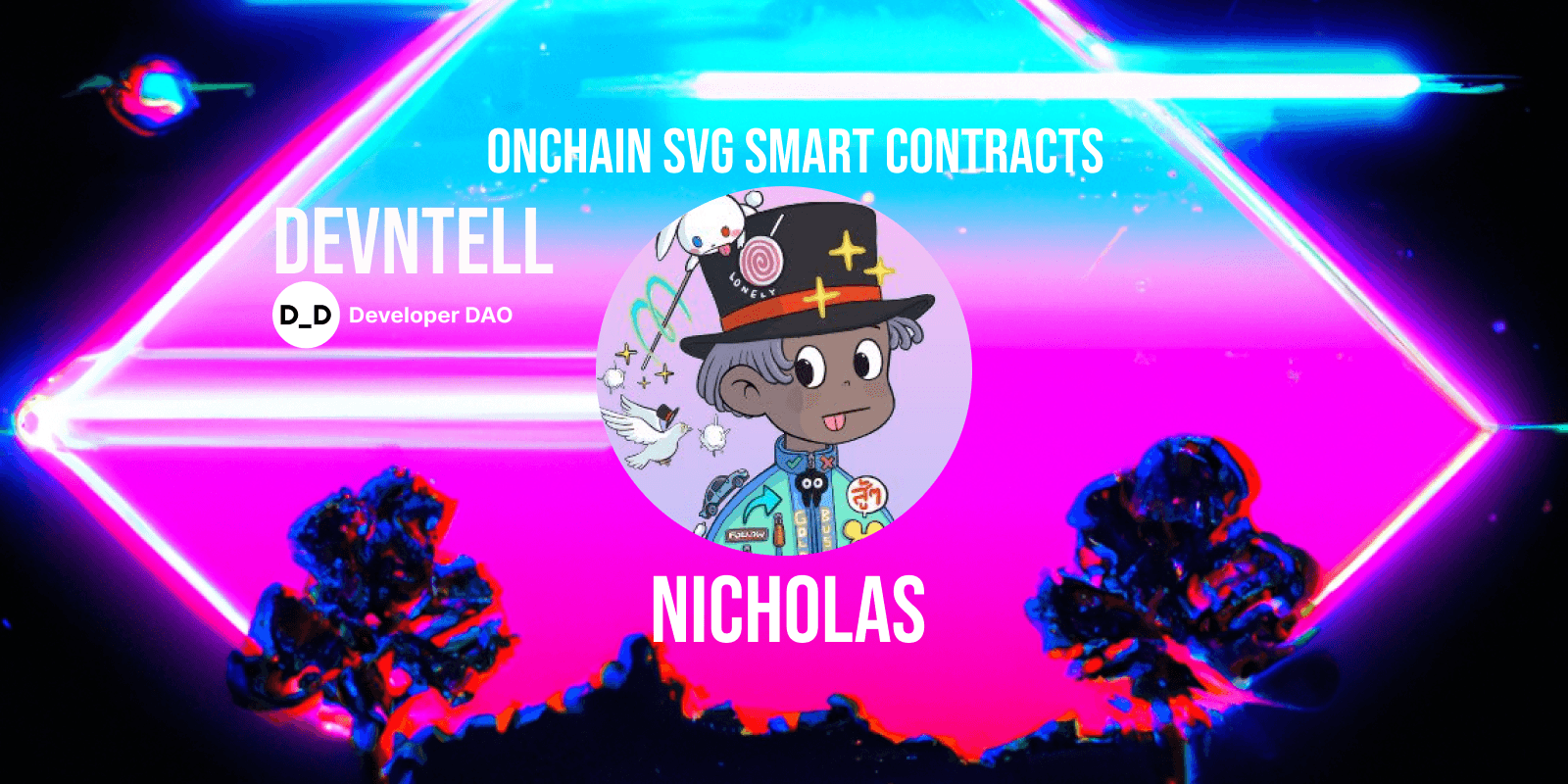 DevNTell - Onchain SVG smart contracts