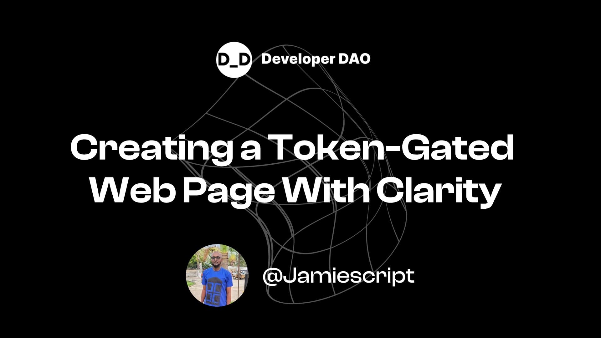 Creating a Token-Gated Web Page With Clarity