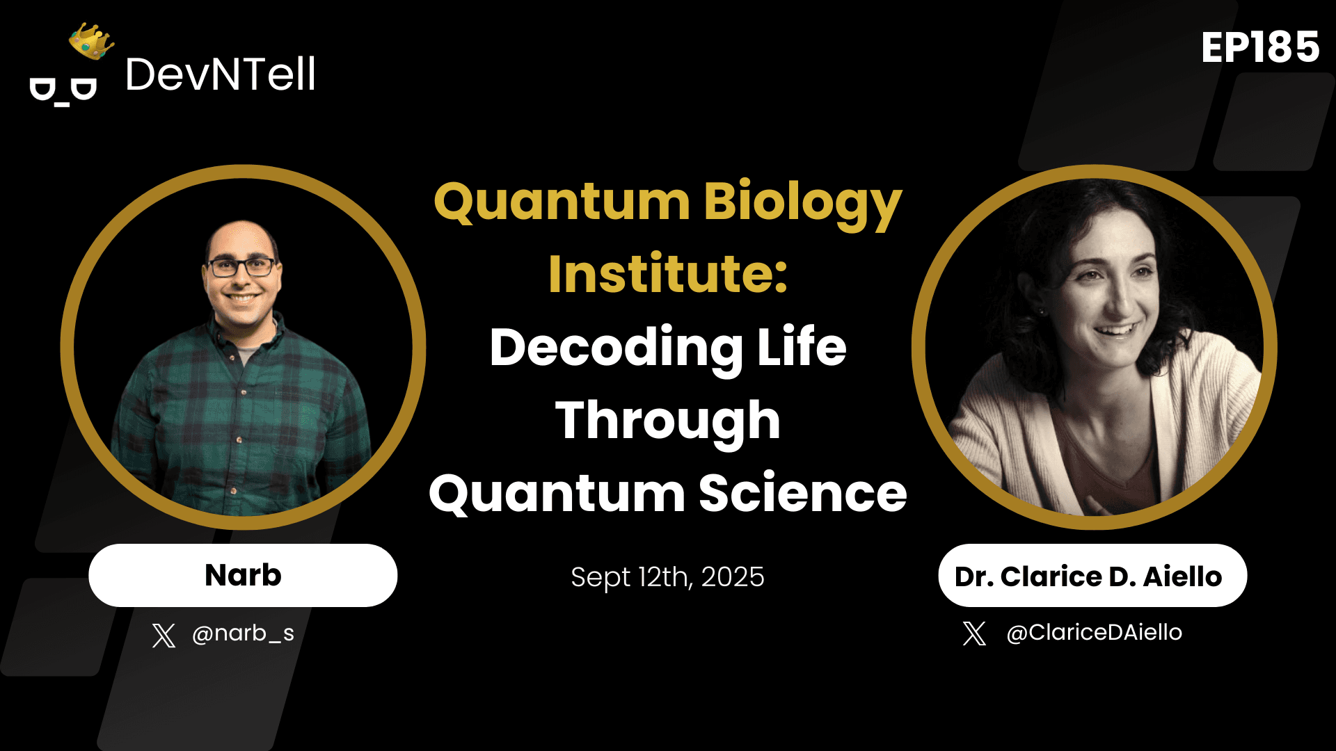 Exploring Quantum Biology: A New Frontier in Science with Dr. Clarice D. Aiello